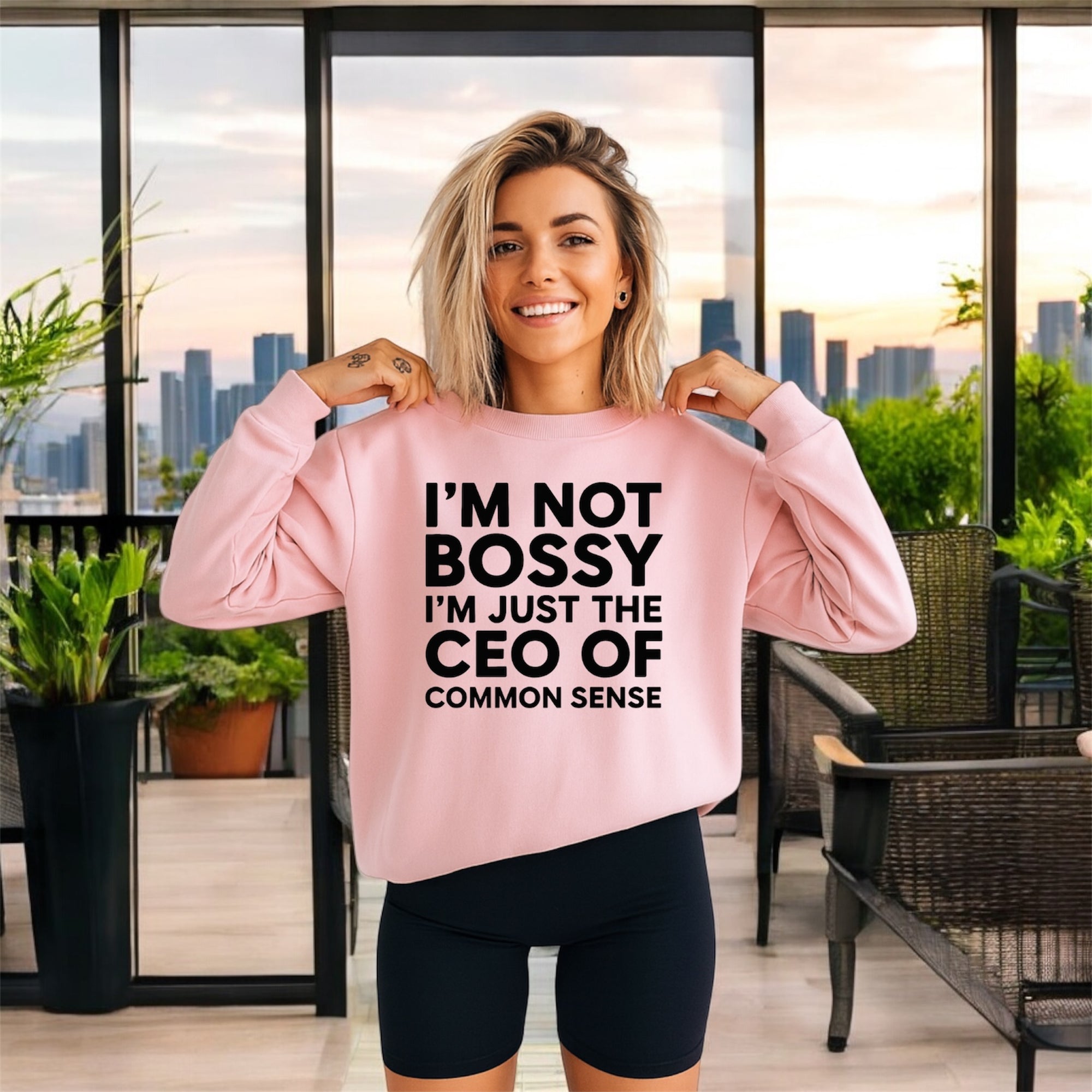 CEO of Common Sense Sweatshirt