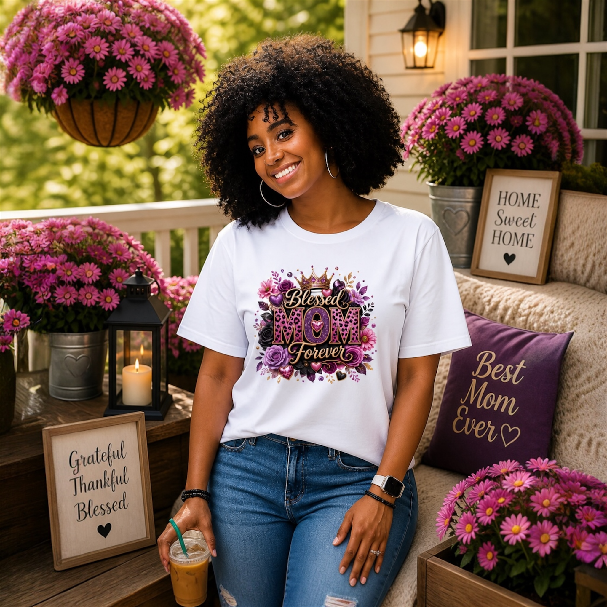 Blessed Mom Forever Tshirt