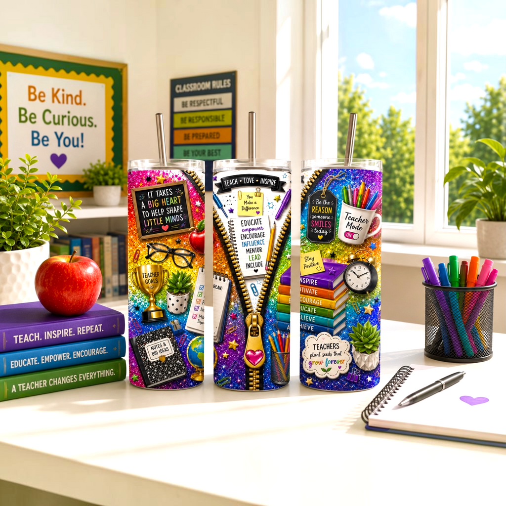 Teach • Love • Inspire Tumbler
