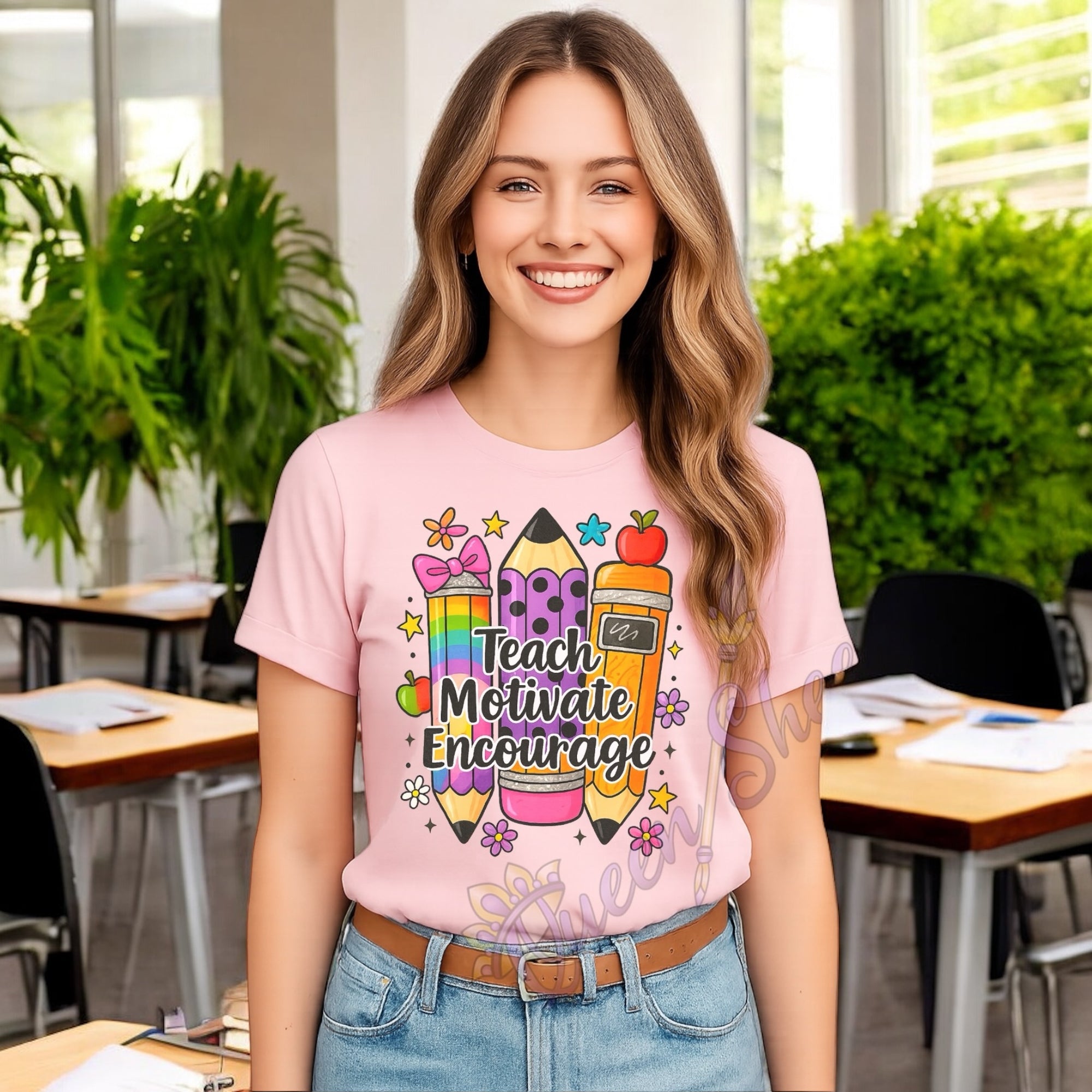 Teach, Motivate, Encourage Tshirts
