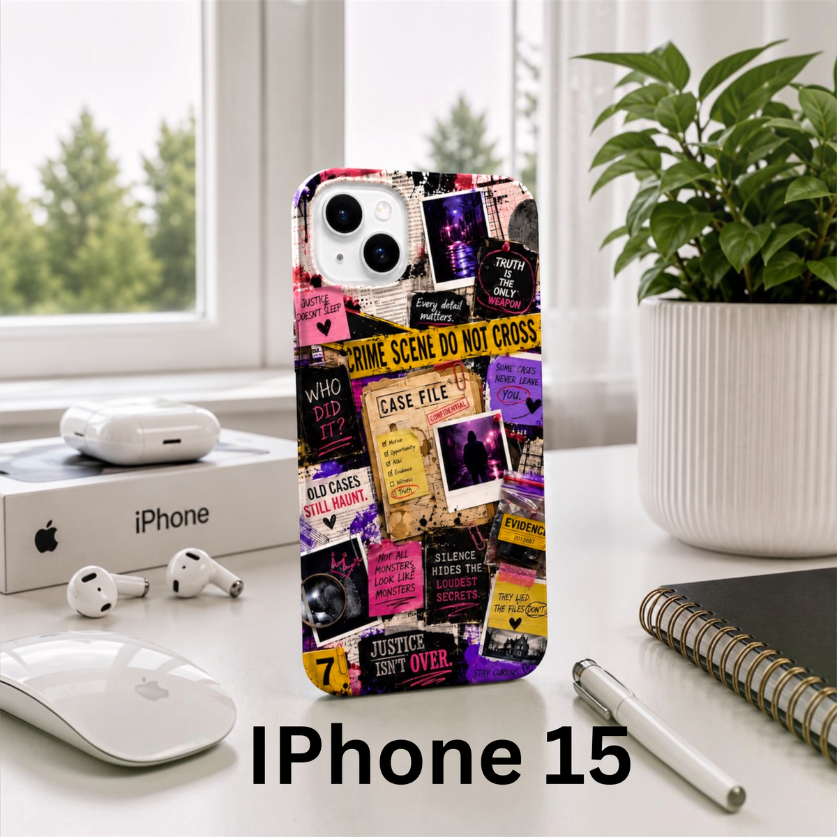 Caught in the Case iPhone Case