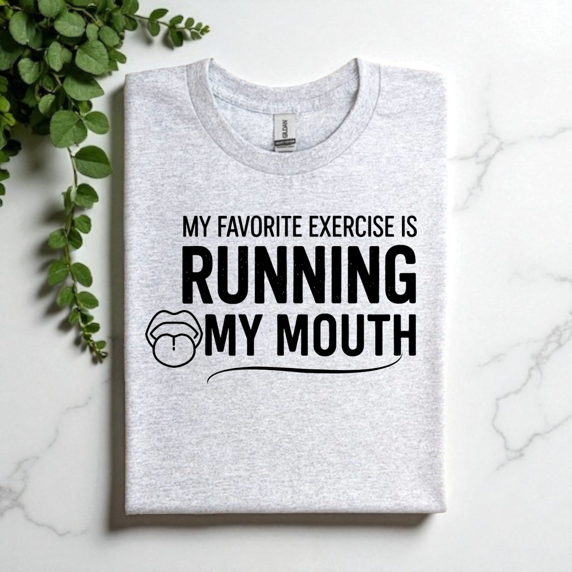 Running My Mouth Adult Tshirts