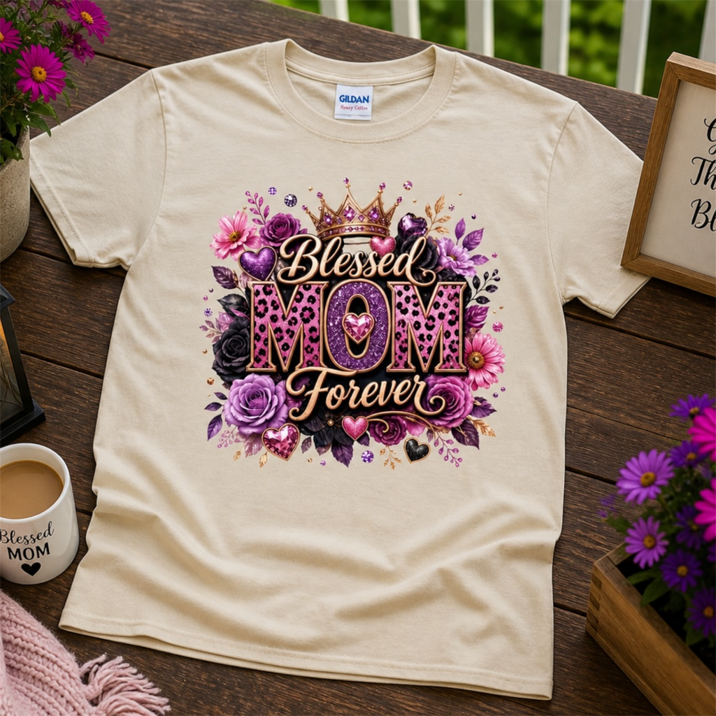 Blessed Mom Forever Tshirt