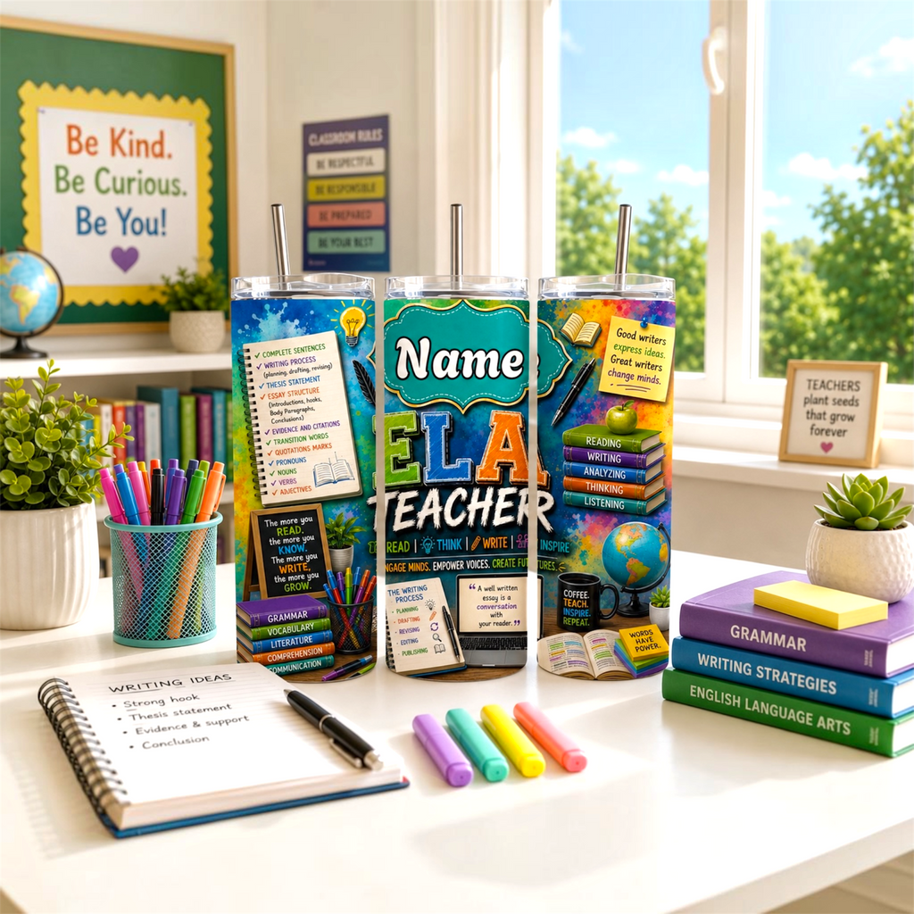 Custom Subject Teacher Tumbler