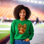 Cheetah Football Sweatshirt