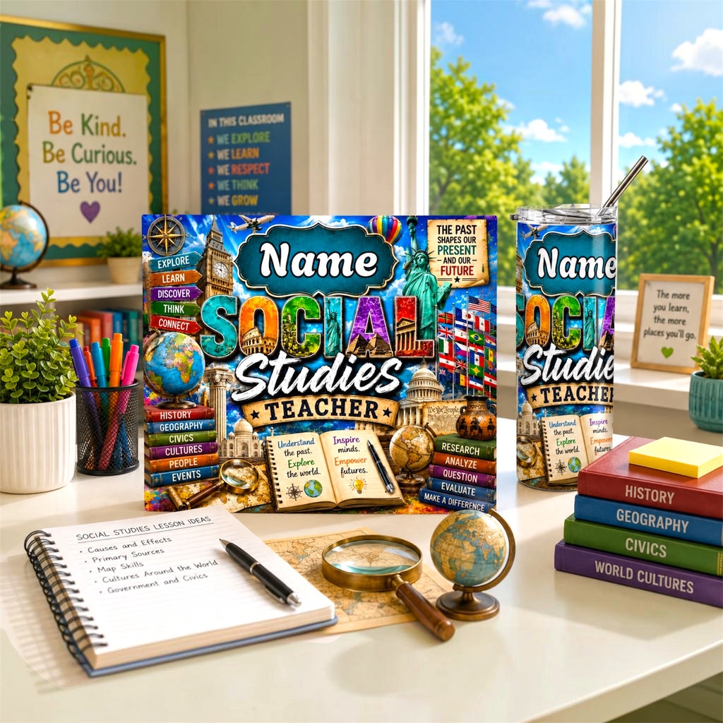 Custom Subject Teacher Tumbler