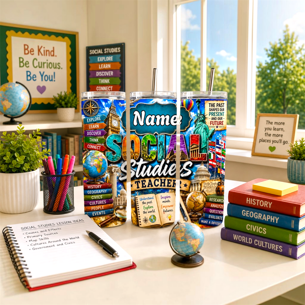 Custom Subject Teacher Tumbler