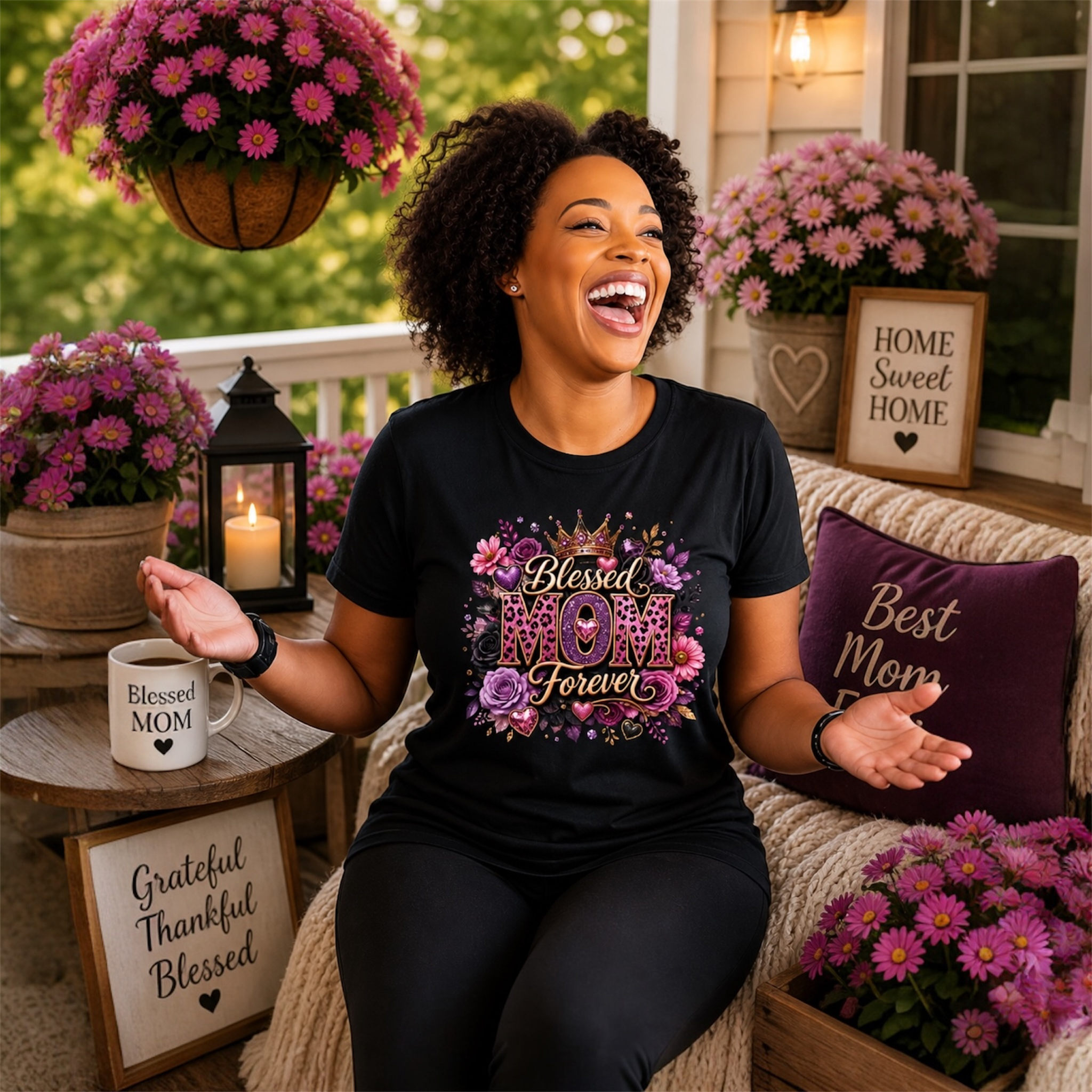 Blessed Mom Forever Tshirt