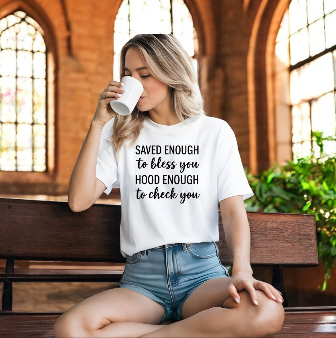 Saved & Hood Tshirt