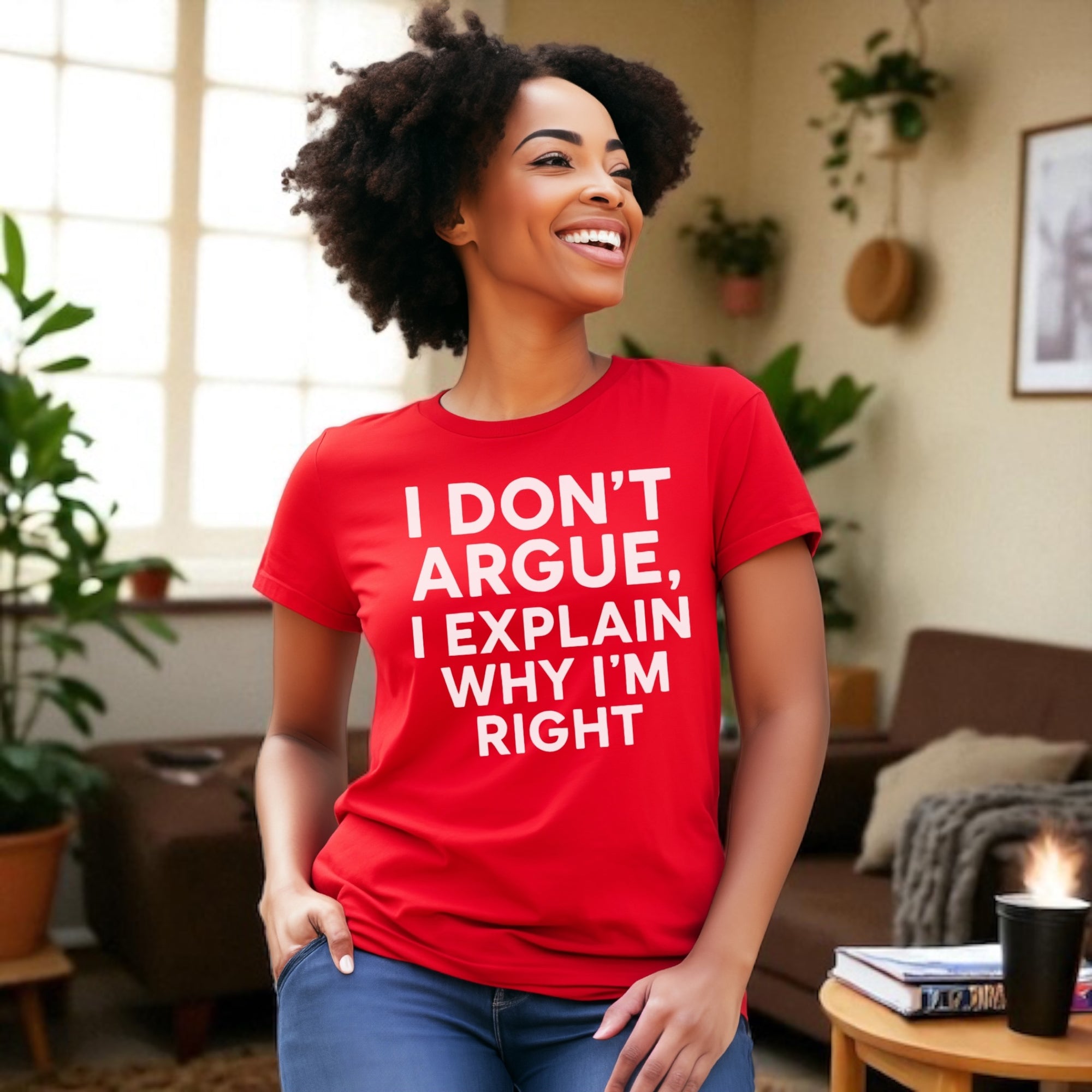 I don’t Argue I Explain Adult Tshirts