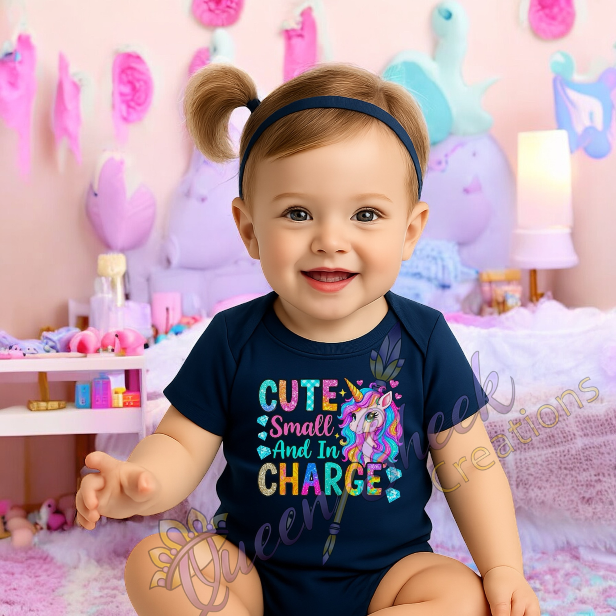 Cute Small And In Charge Onsies