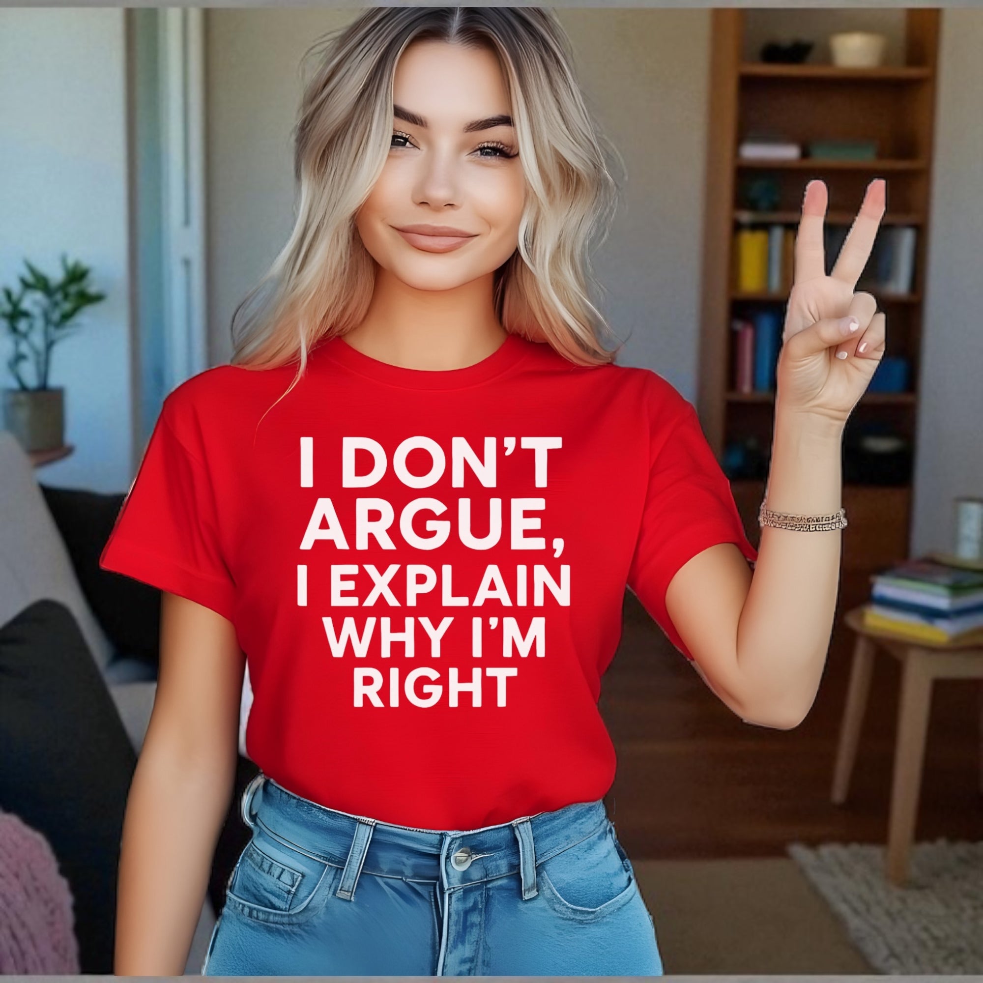 I don’t Argue I Explain Adult Tshirts