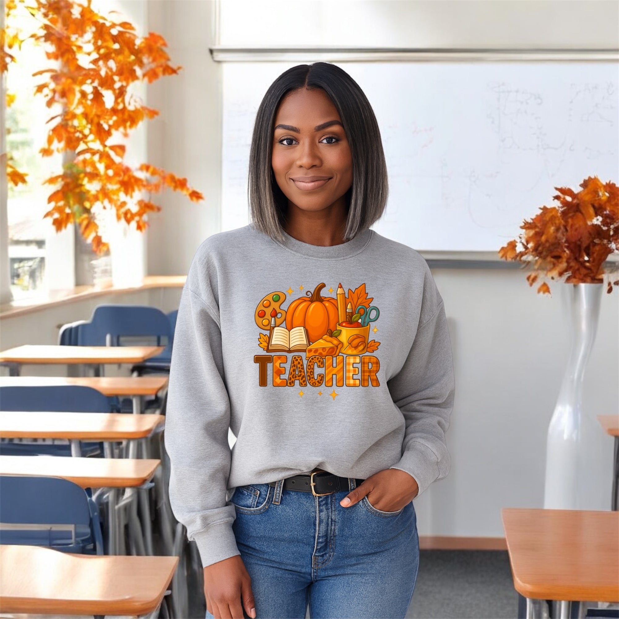 Autumn Teacher Sweatshirt