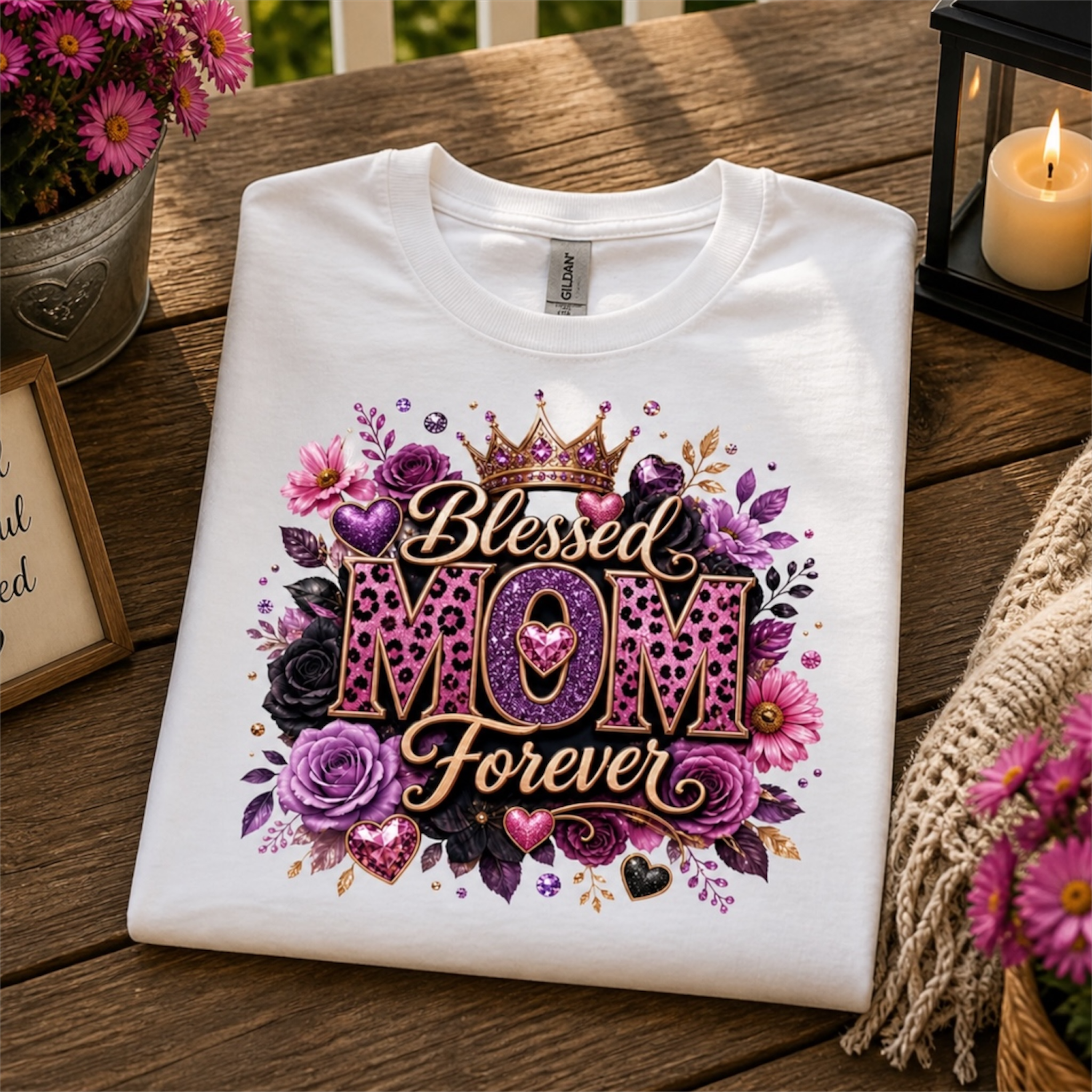 Blessed Mom Forever Tshirt