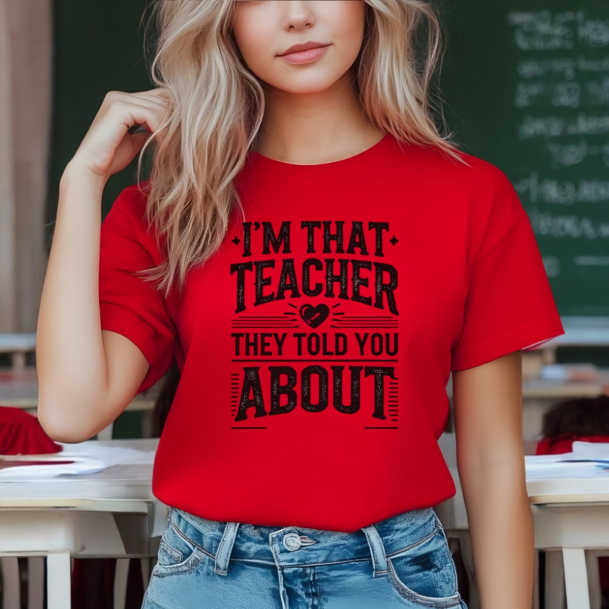 I’m That Teacher They Told You About Tshirts