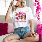 Pray. Sip. Repeat. Tshirts