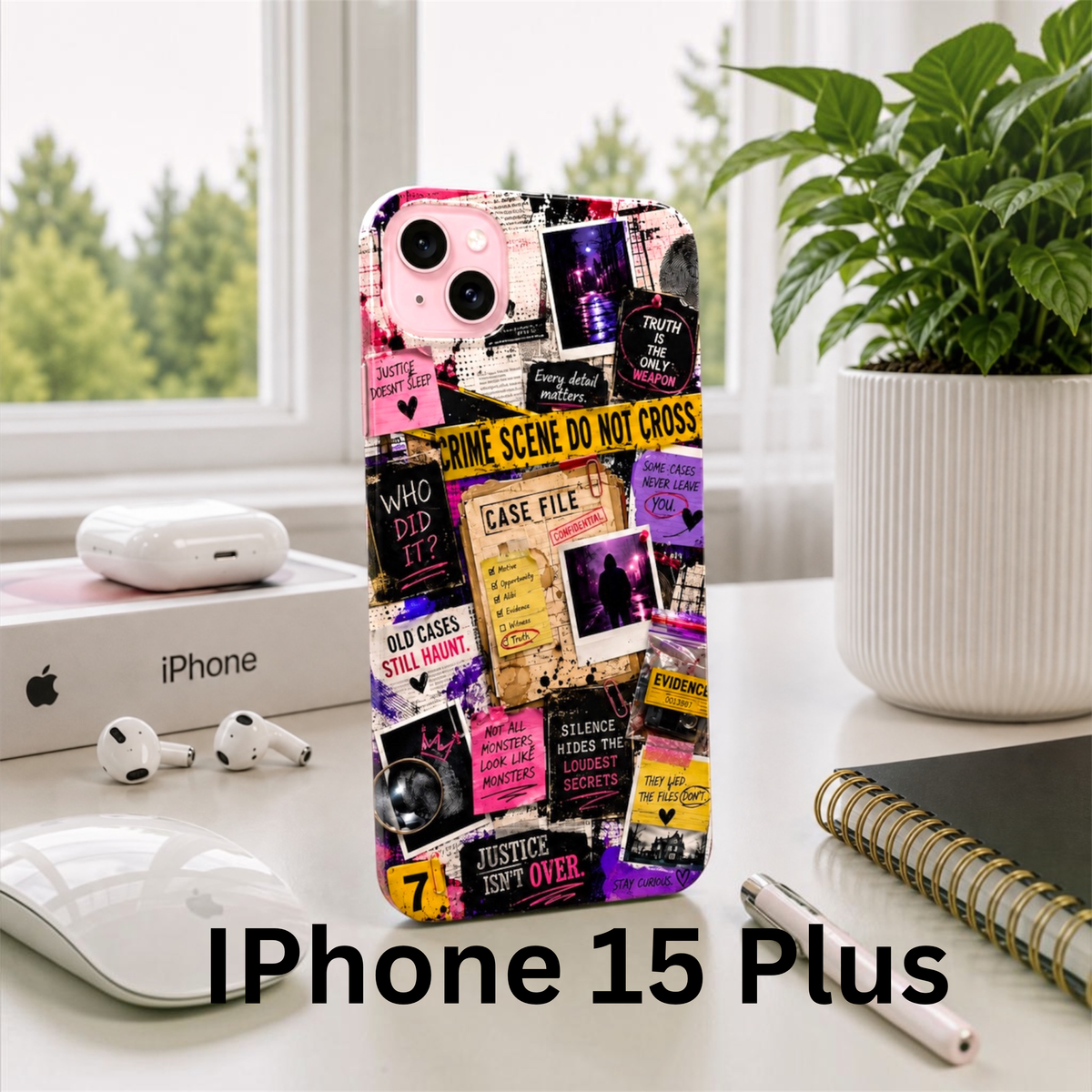 Caught in the Case iPhone Case
