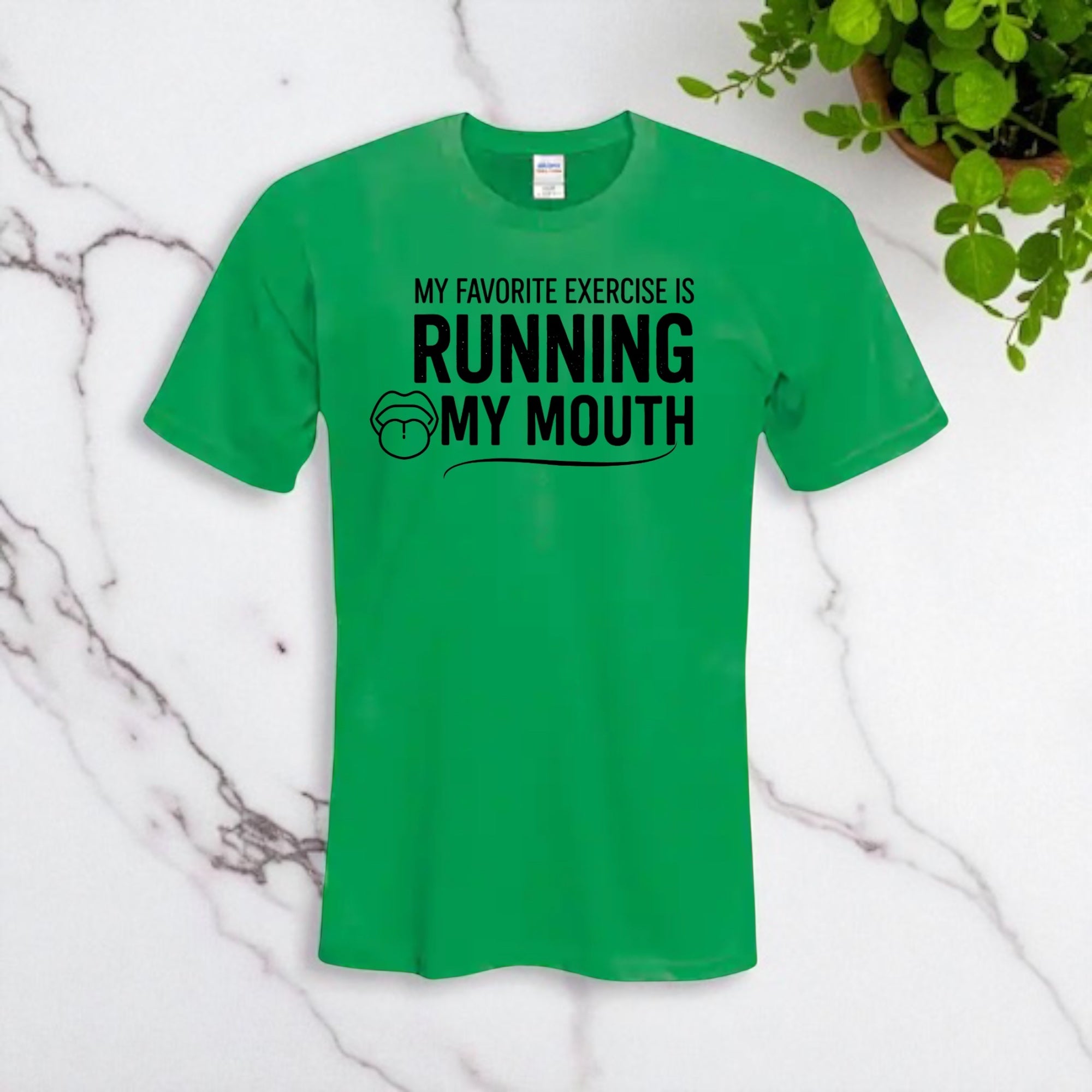 Running My Mouth Adult Tshirts