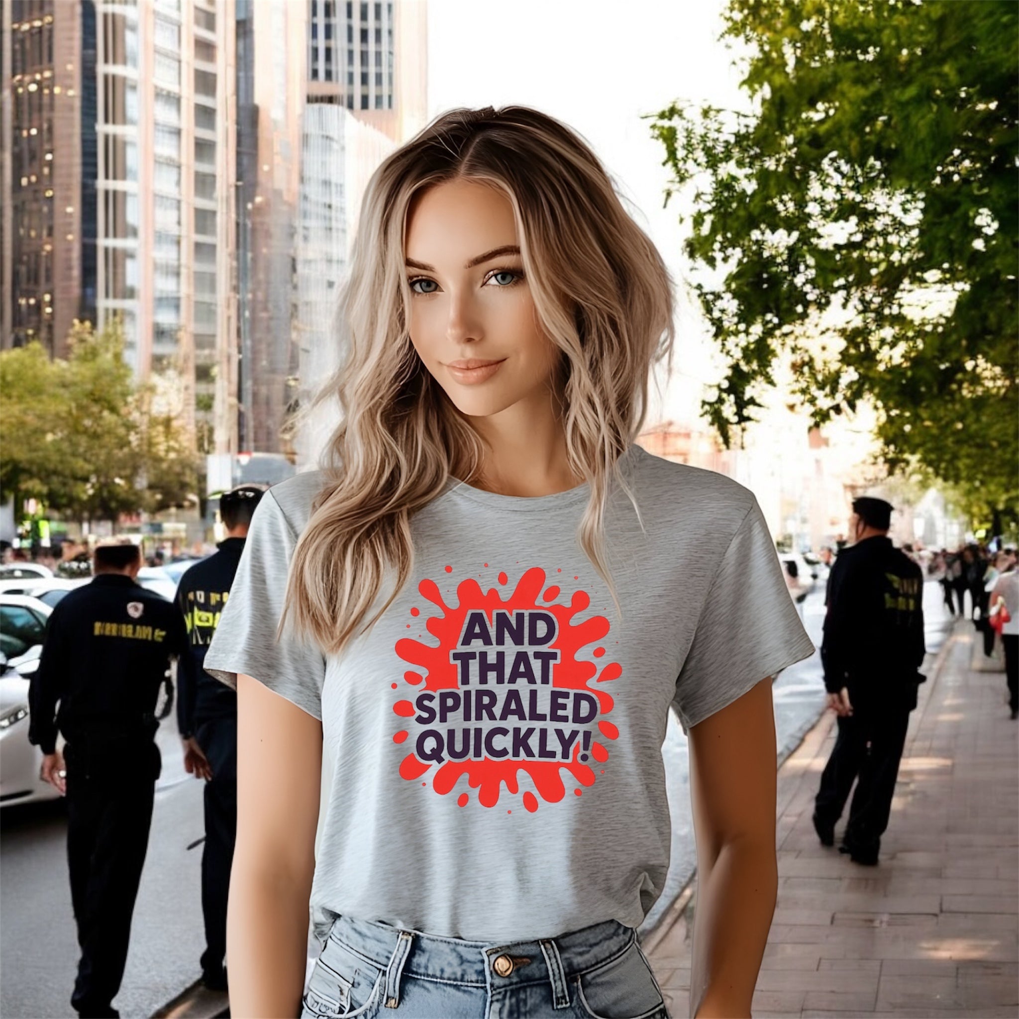 And That Spiraled Quickly Tshirt