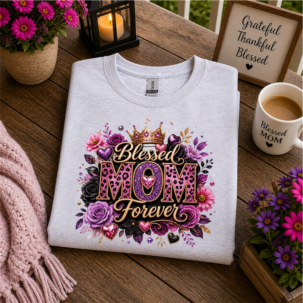 Blessed Mom Forever Tshirt