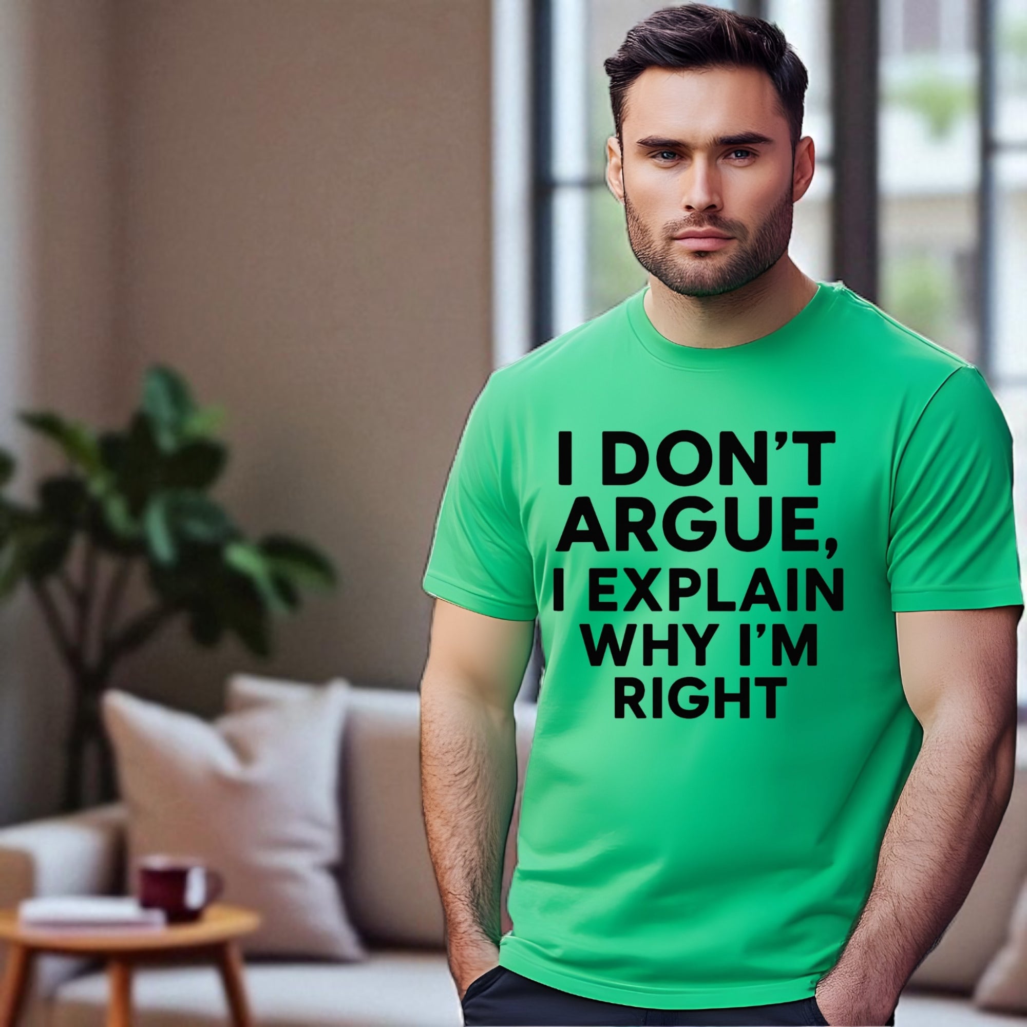 I don’t Argue I Explain Adult Tshirts