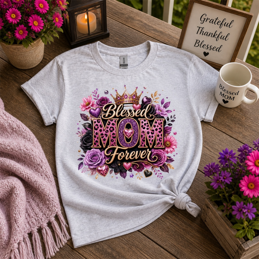 Blessed Mom Forever Tshirt