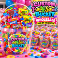 Custom Fruity Sweet Buckets (Wholesale)