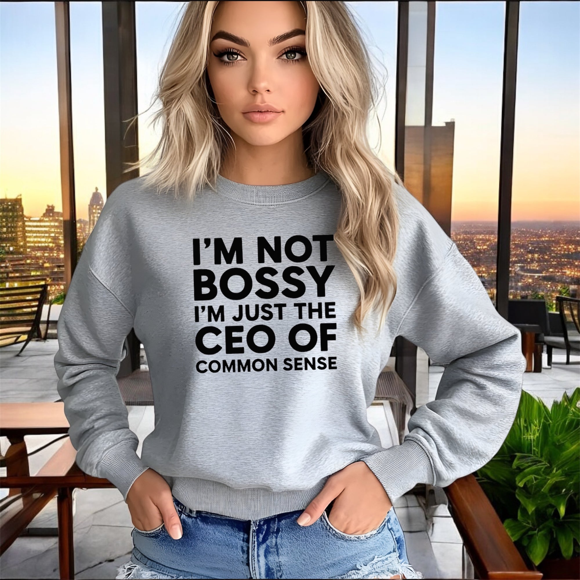 CEO of Common Sense Sweatshirt