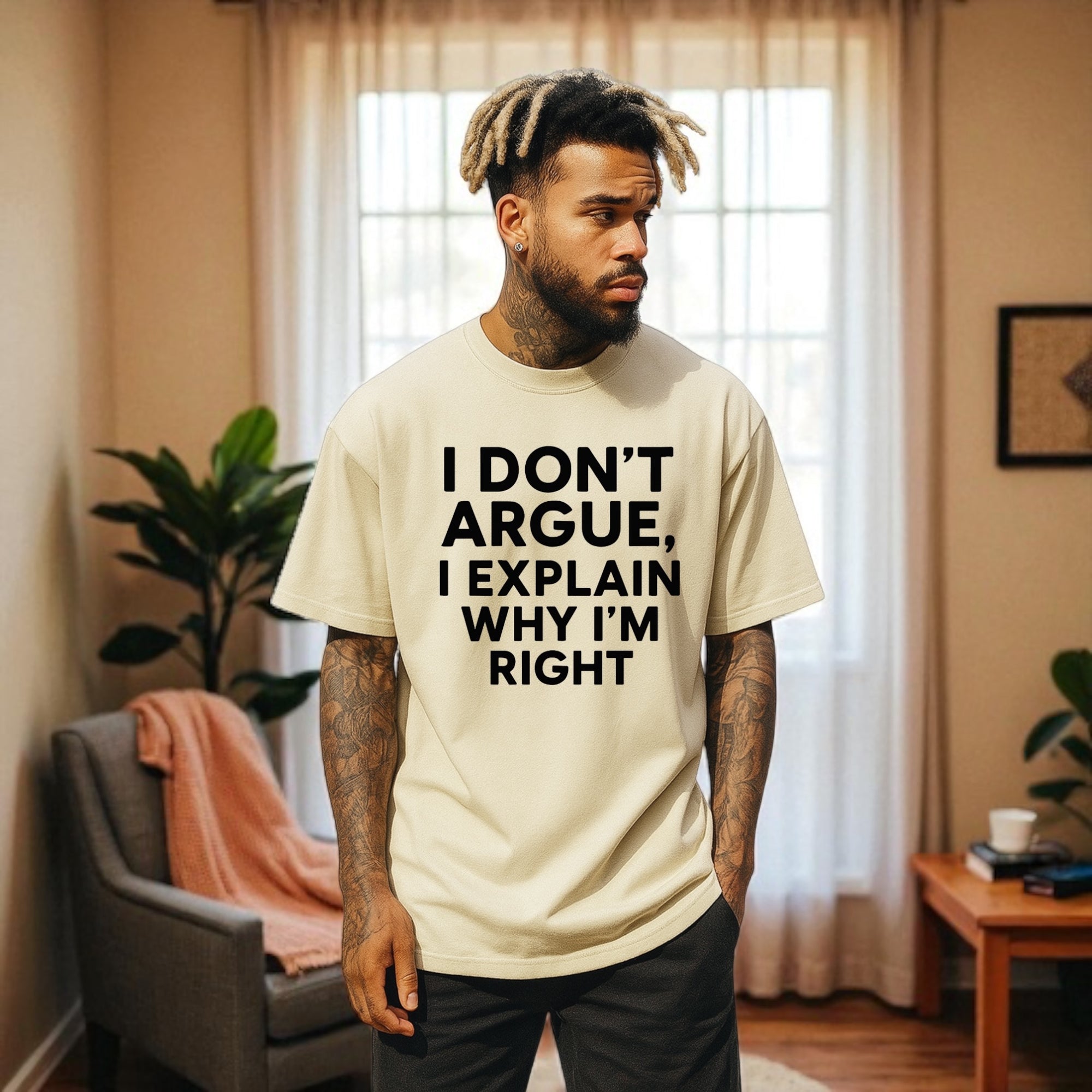 I don’t Argue I Explain Adult Tshirts