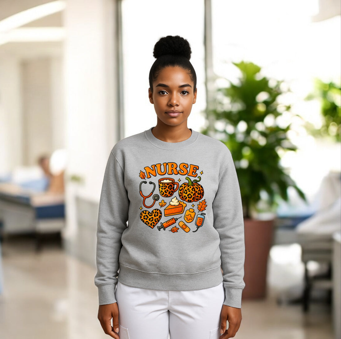 Fall For A Nurse Sweatshirt