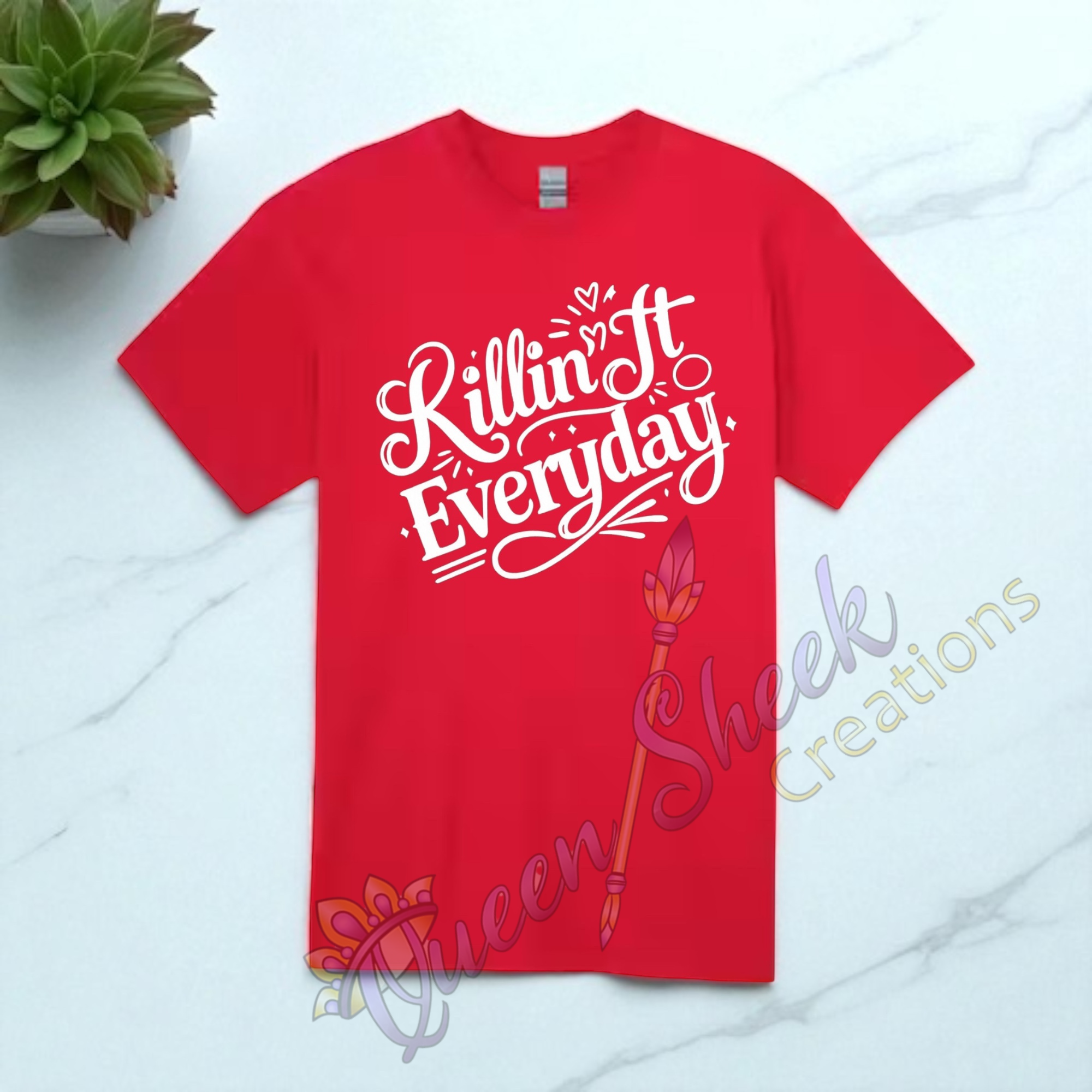 Killin it Everday Adult Tshirts