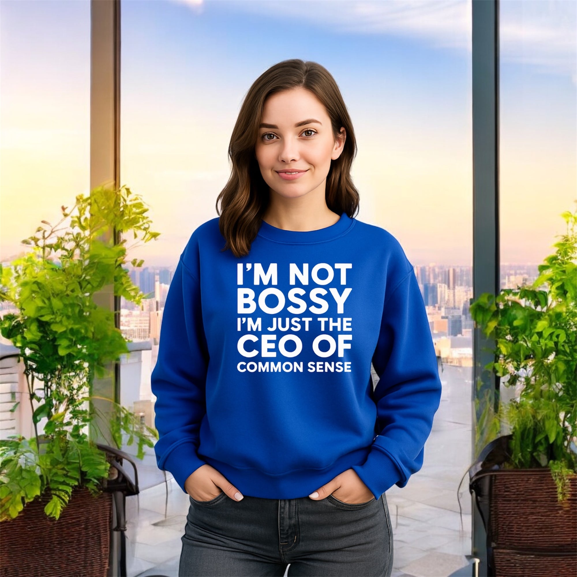 CEO of Common Sense Sweatshirt