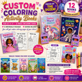 Custom Coloring Activity Book (Wholesale)