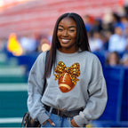 Cheetah Football Sweatshirt