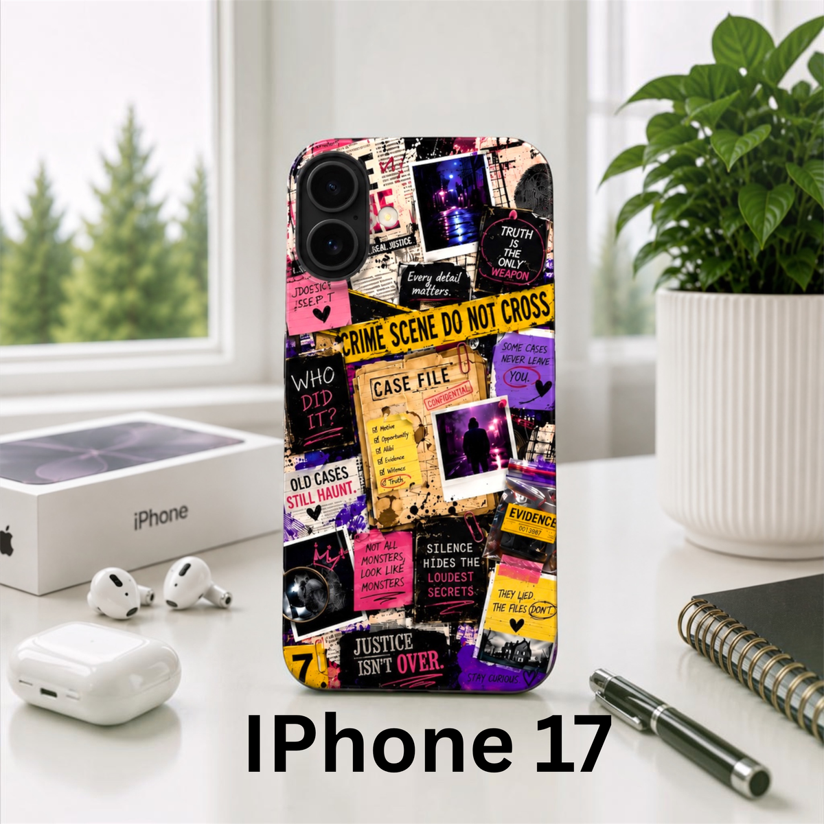 Caught in the Case iPhone Case