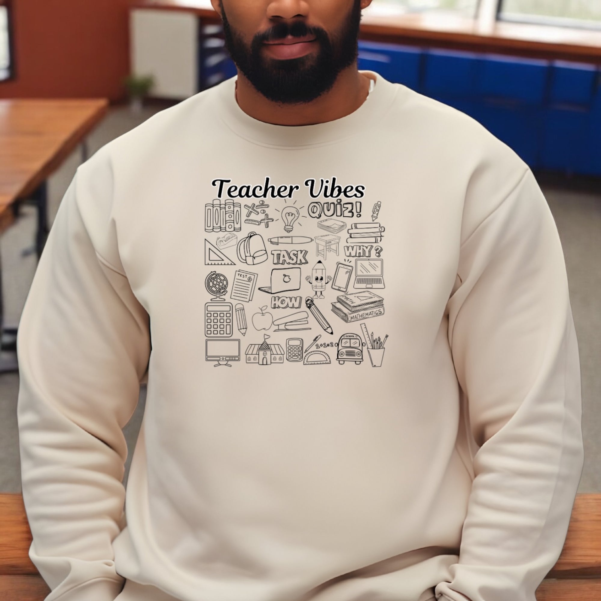 Teacher Vibes Sweatshirt