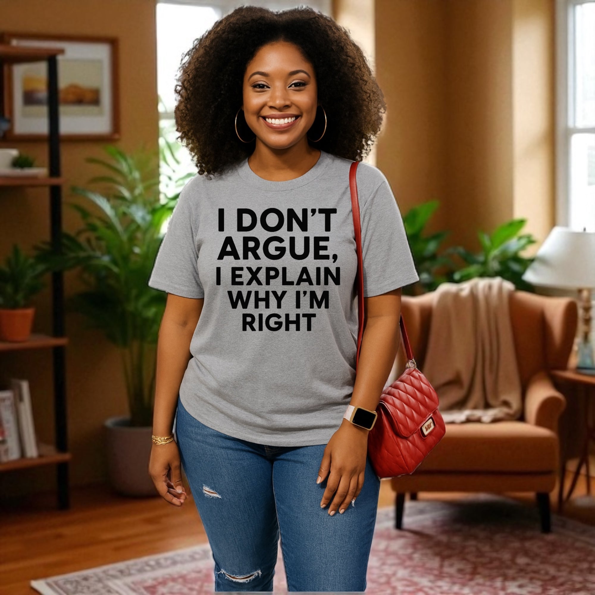 I don’t Argue I Explain Adult Tshirts