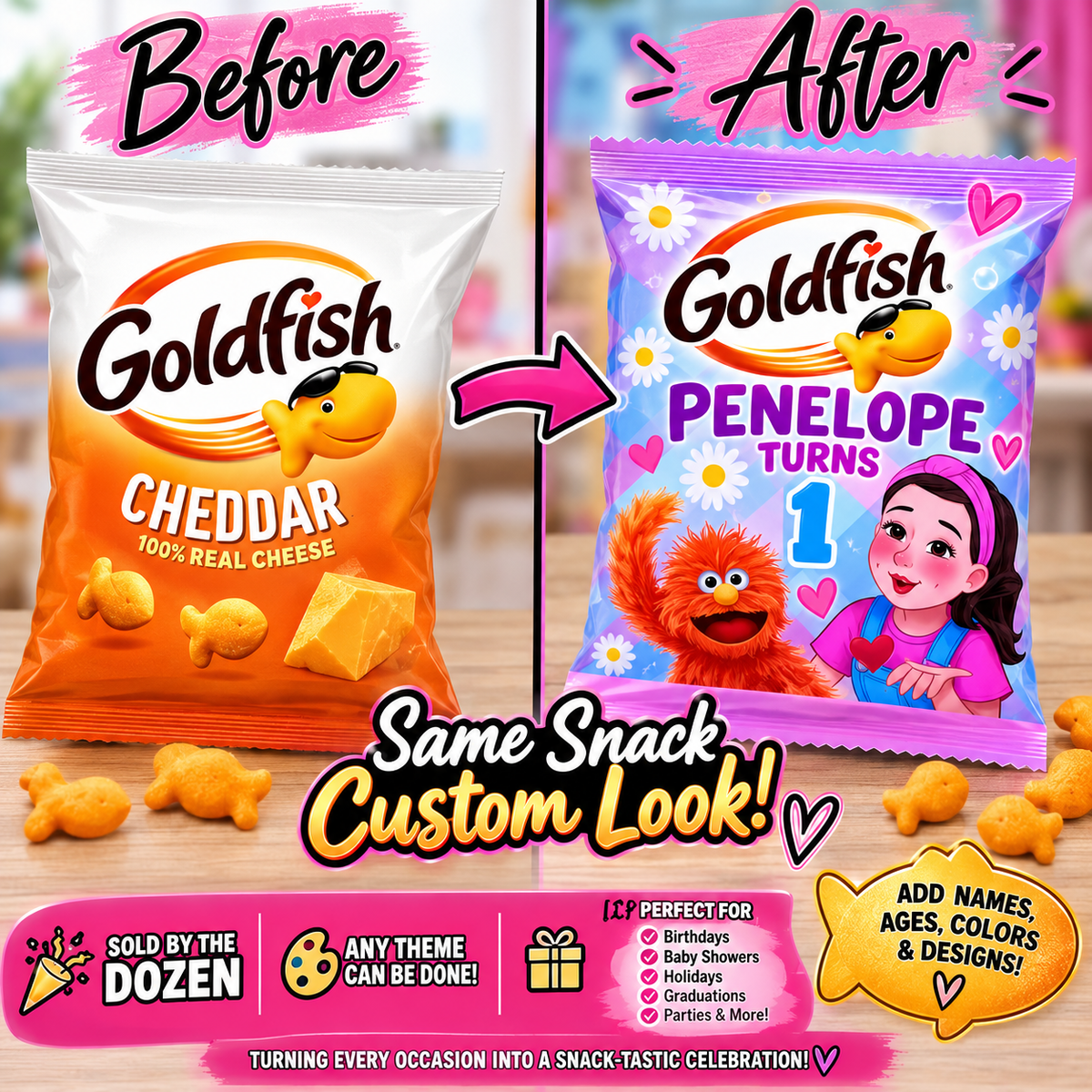 Custom Gold fish (Wholesale)