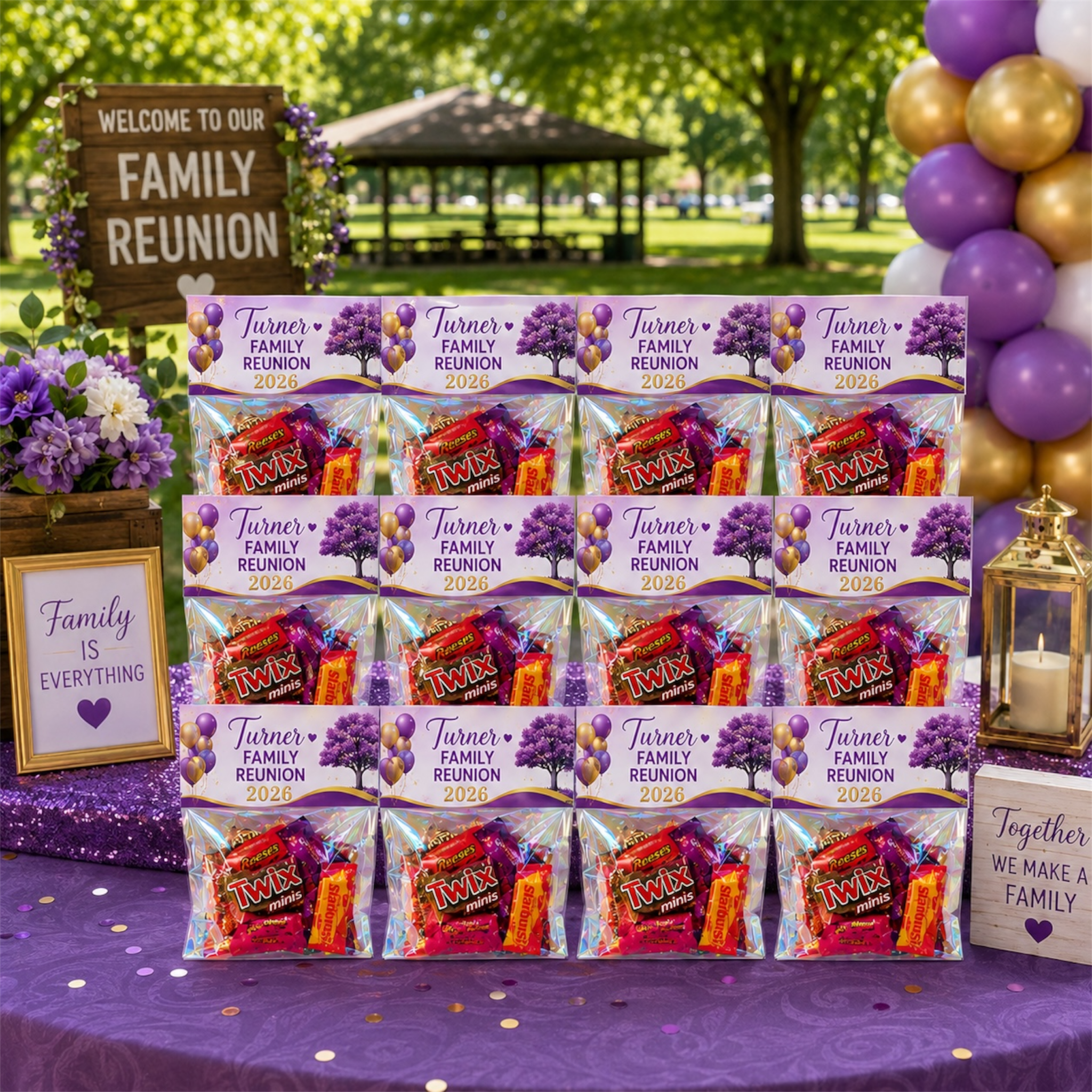 Custom Candy Treat Bags (wholesale)