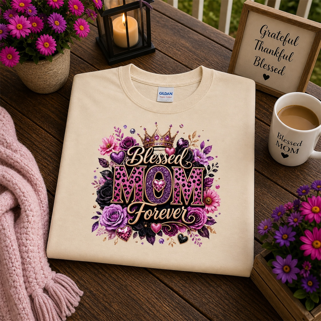 Blessed Mom Forever Tshirt