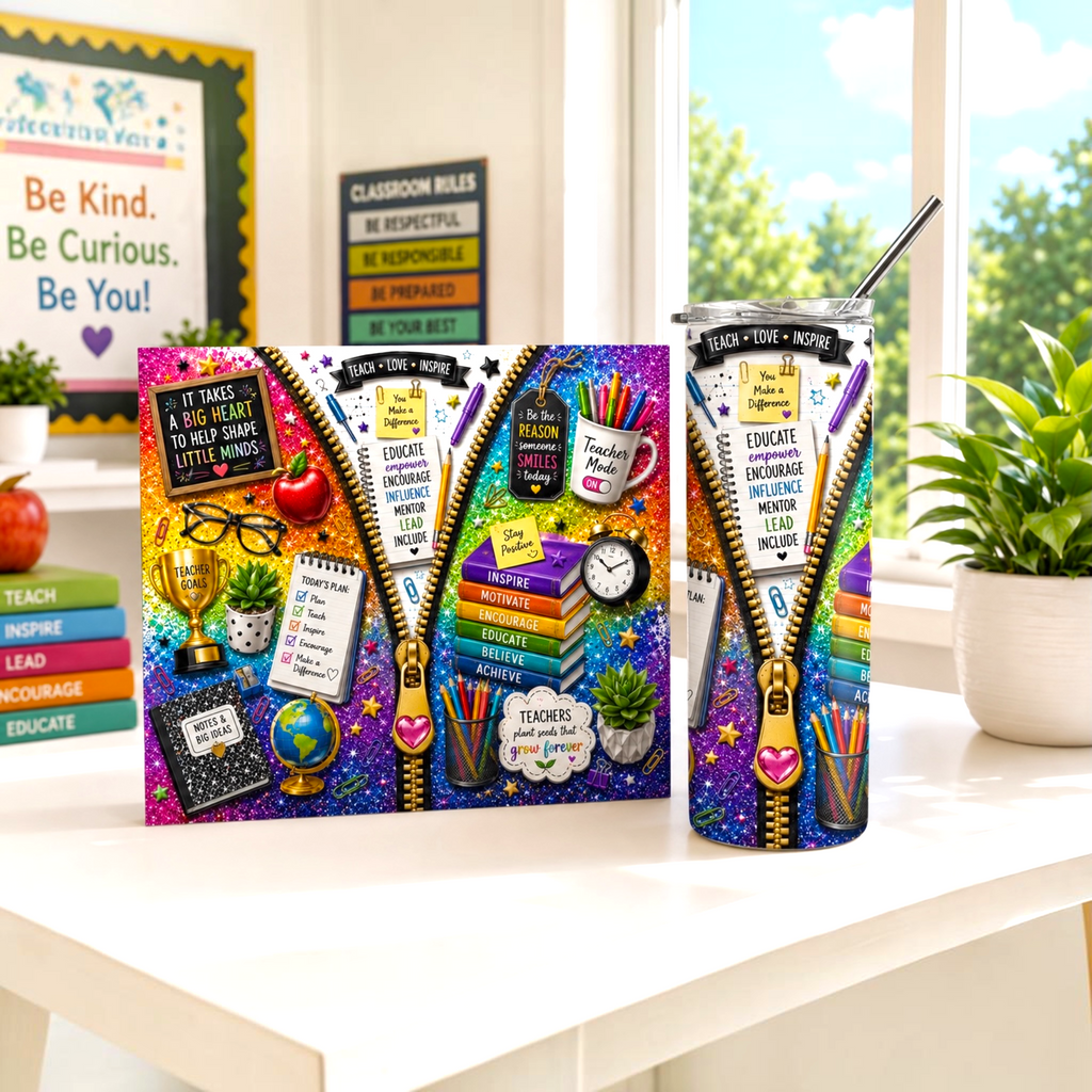 Teach • Love • Inspire Tumbler