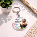 Nope, Not Today Keychain