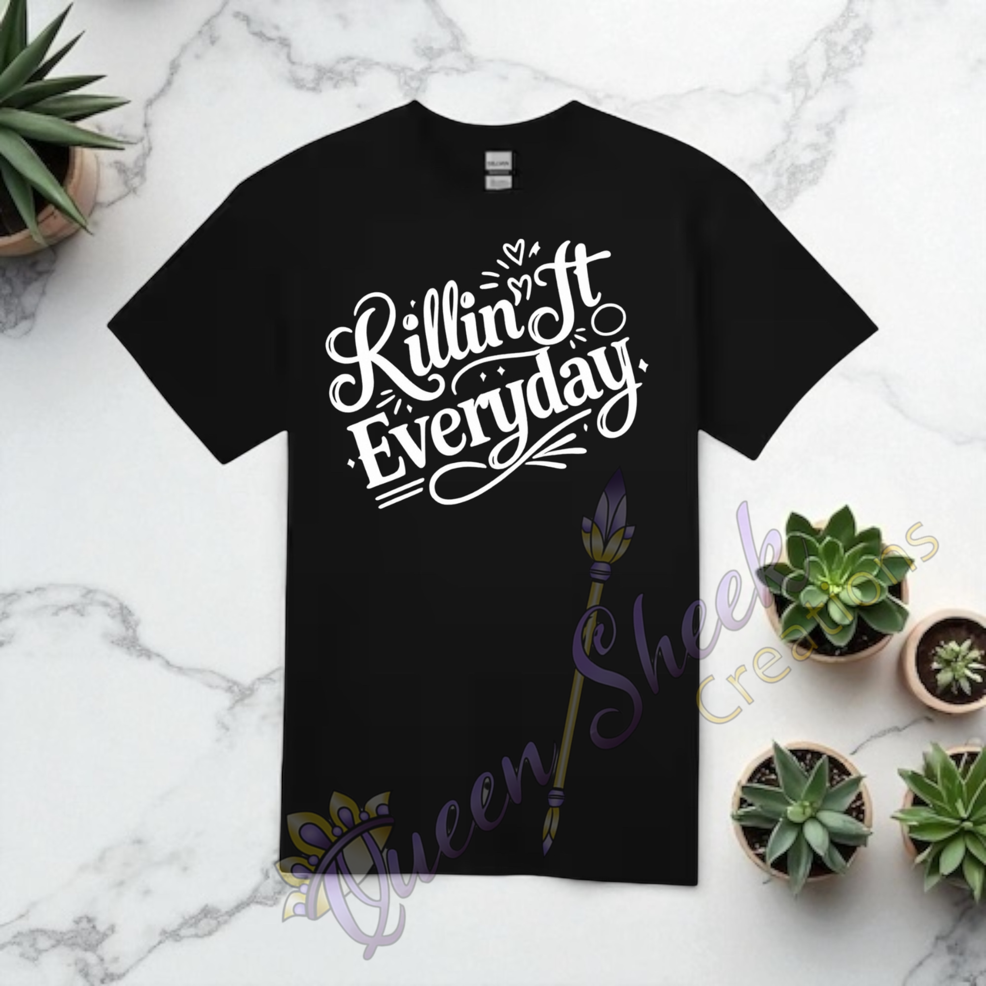 Killin it Everday Adult Tshirts