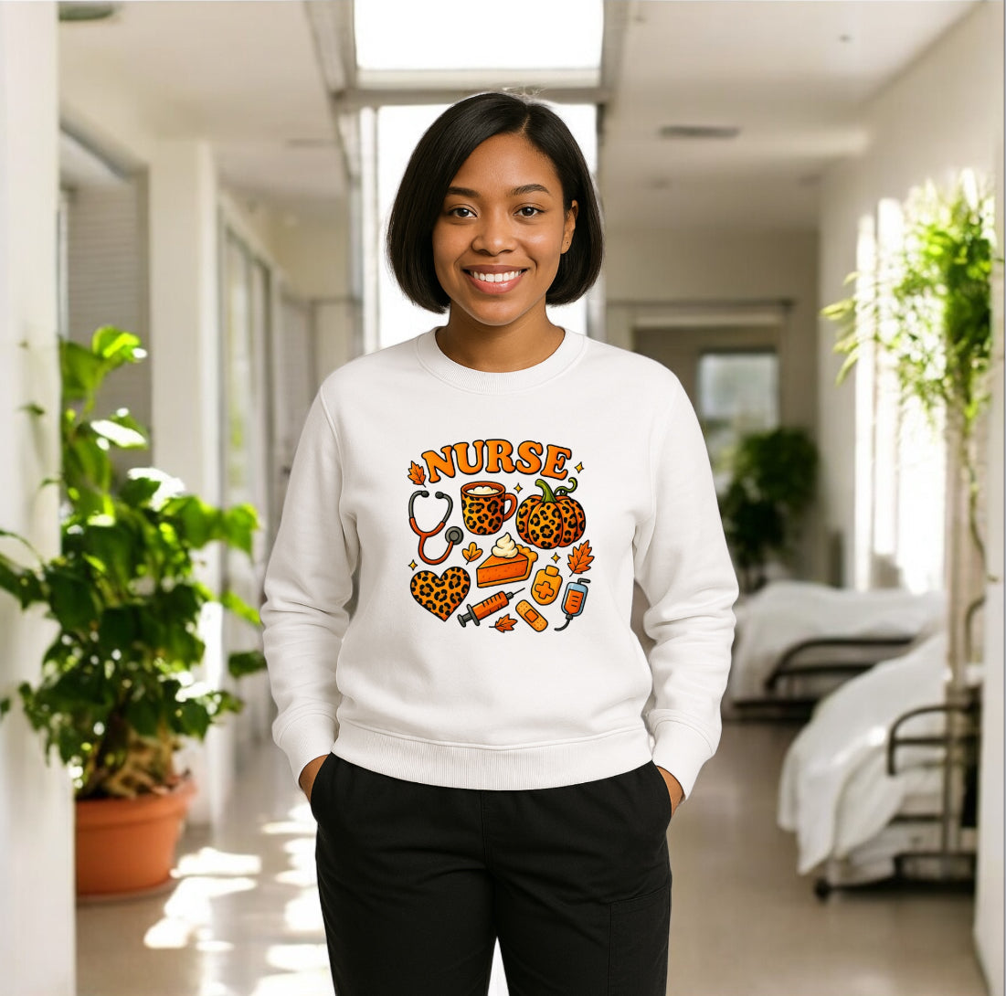 Fall For A Nurse Sweatshirt