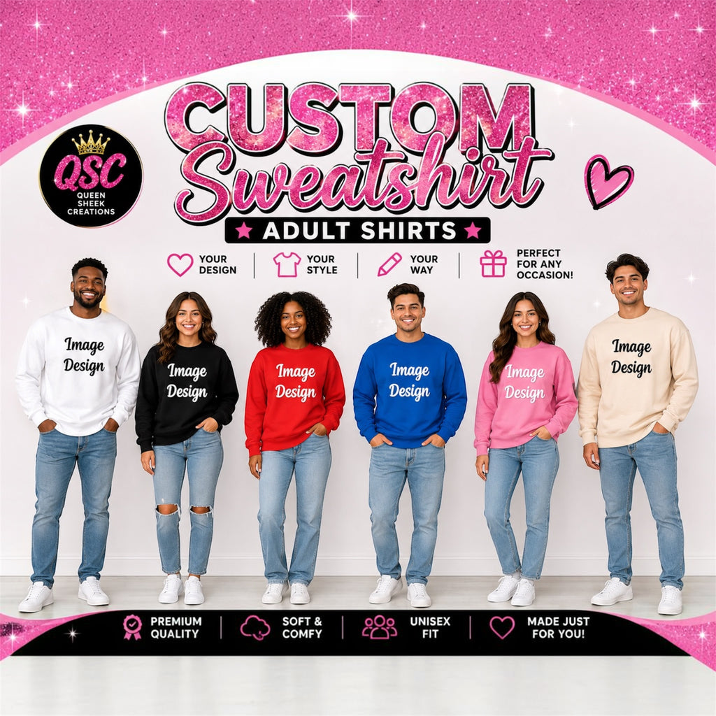 Custom Adult Sweatshirts