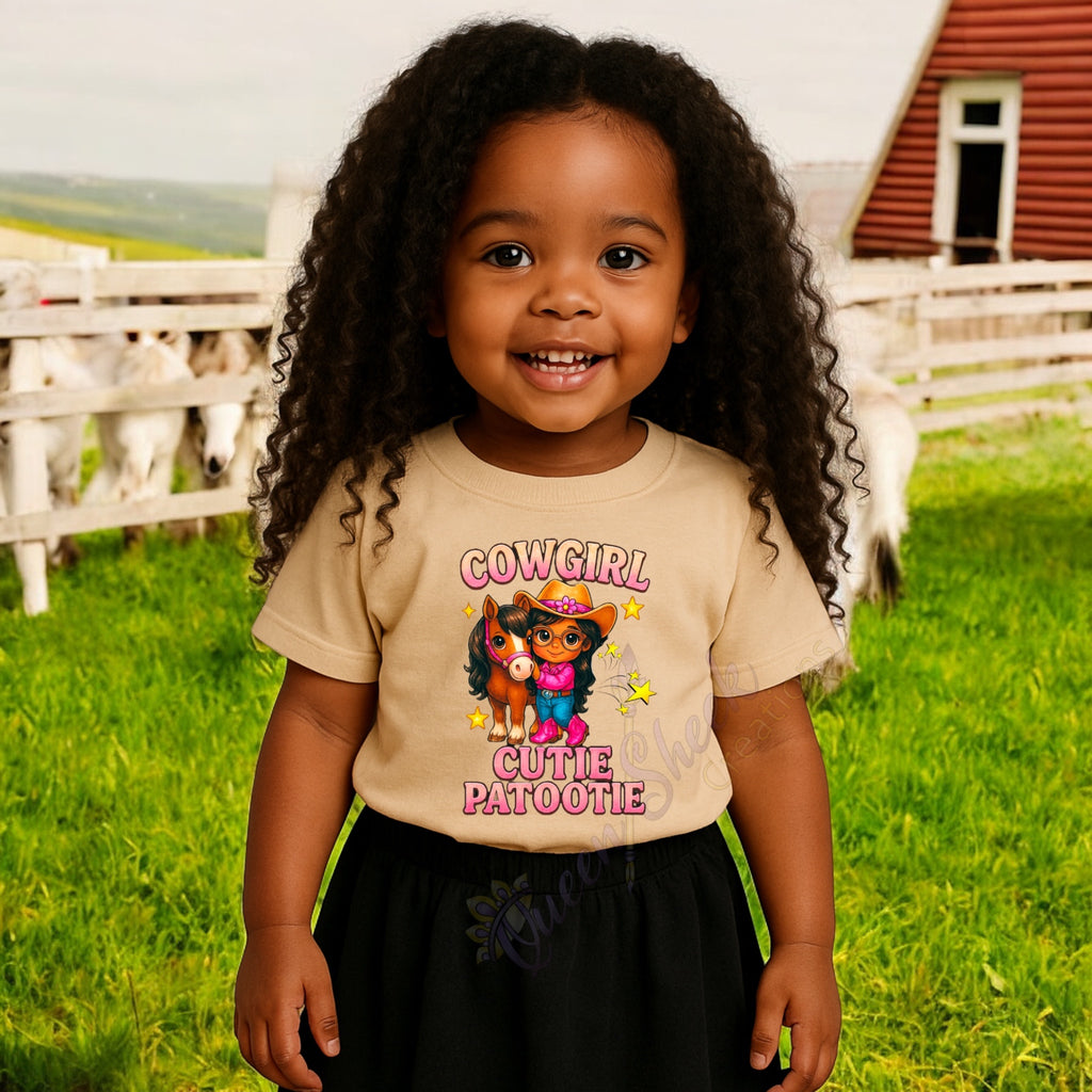 Cutie Patootie Toddler Tshirt