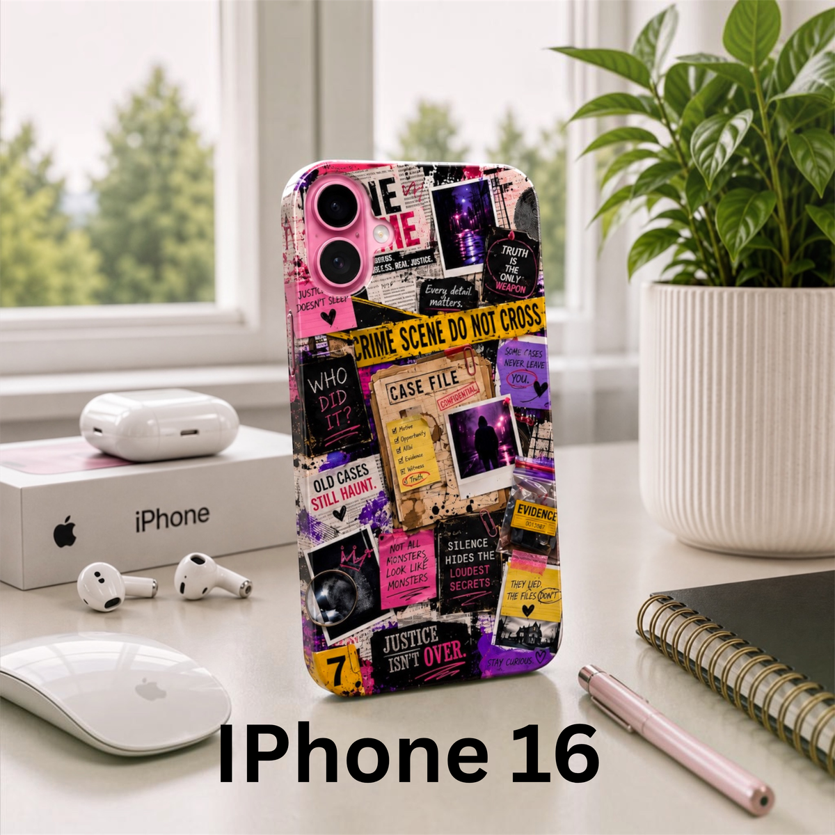 Caught in the Case iPhone Case