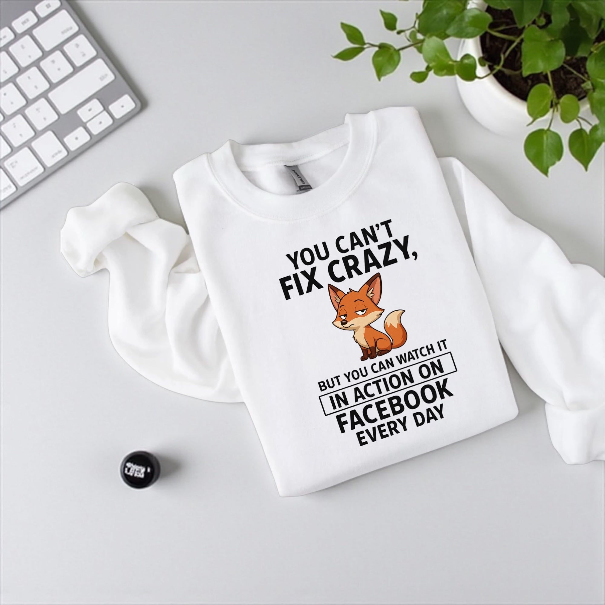You Can’t Fix Crazy Sweatshirt