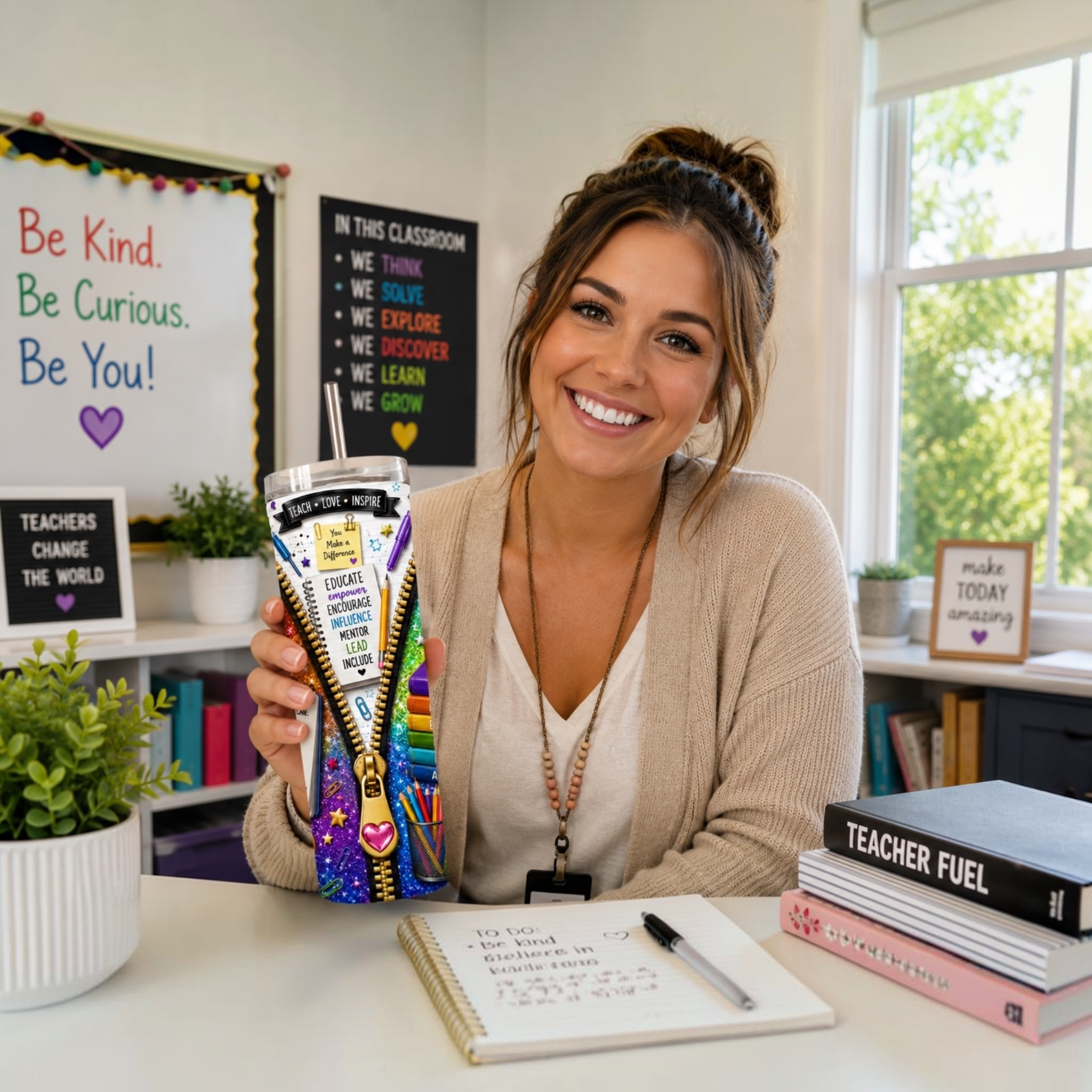 Teach • Love • Inspire Tumbler