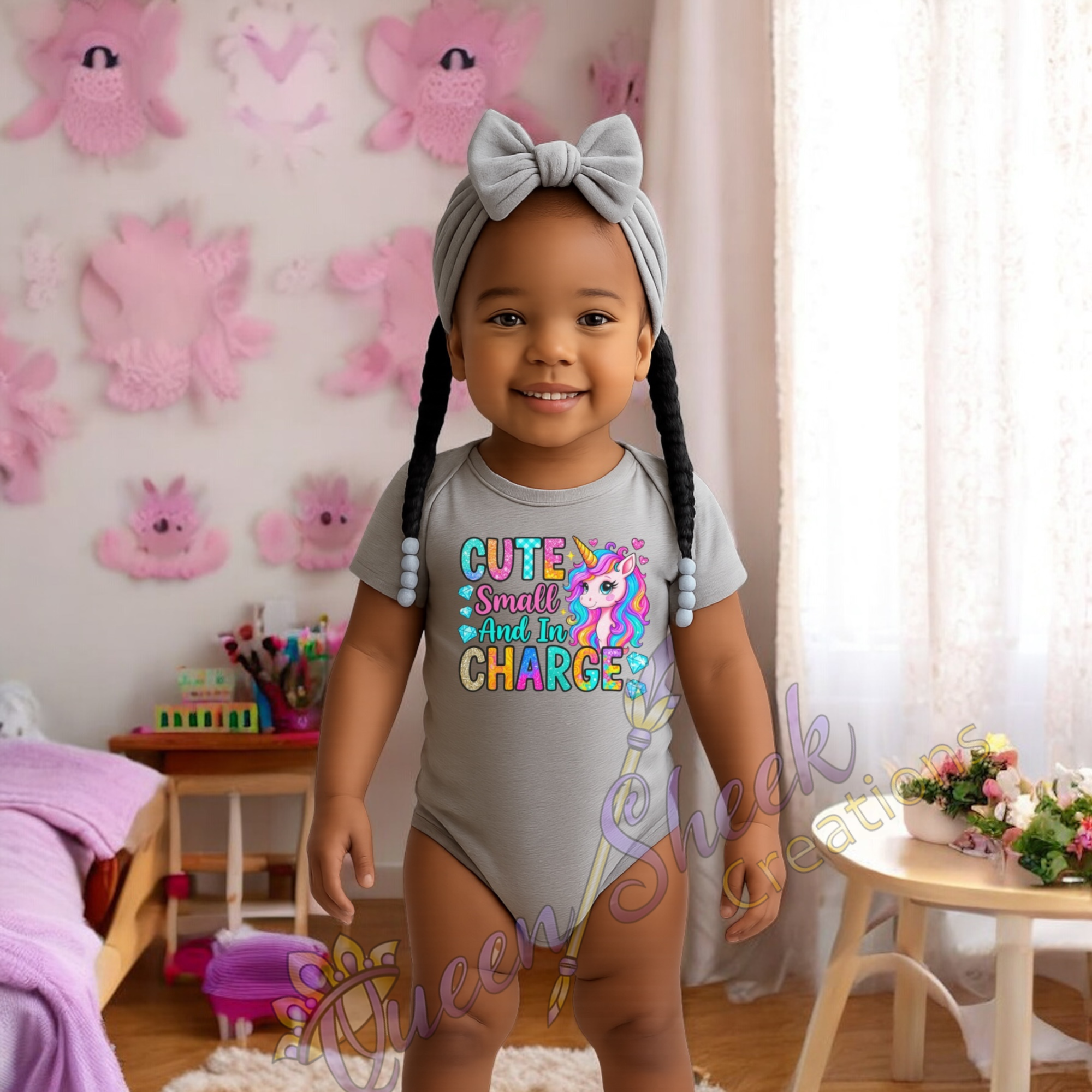 Cute Small And In Charge Onsies
